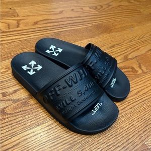 Off white sandals